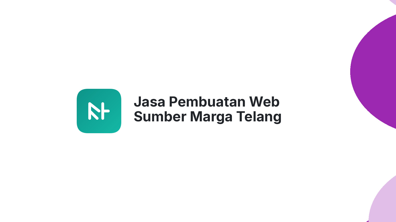 Jasa Pembuatan Web Sumber Marga Telang