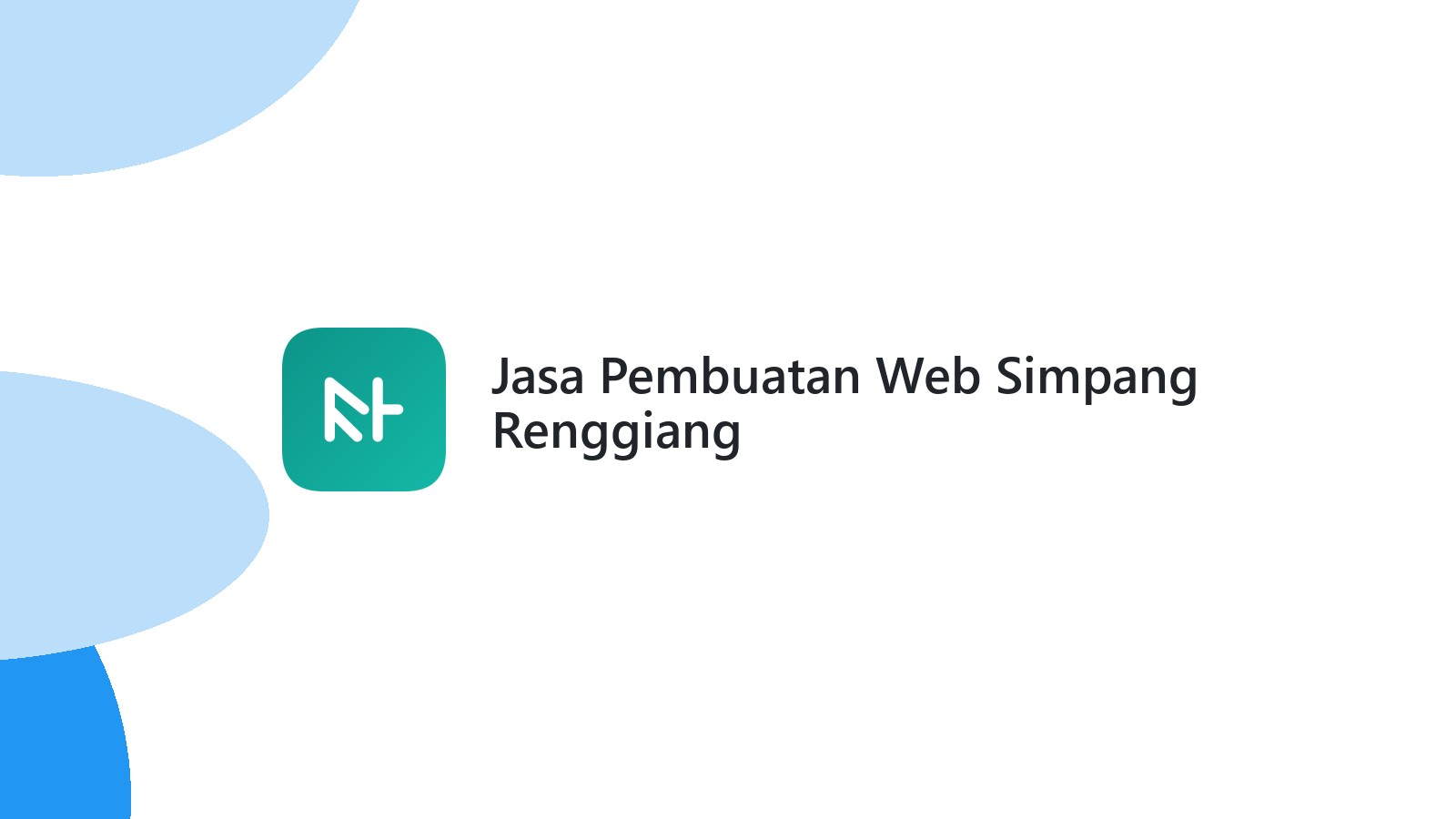 Jasa Pembuatan Web Simpang Renggiang