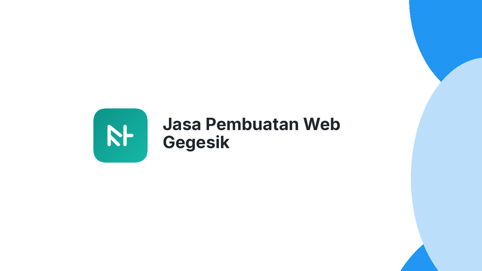 Jasa Pembuatan Web Gegesik