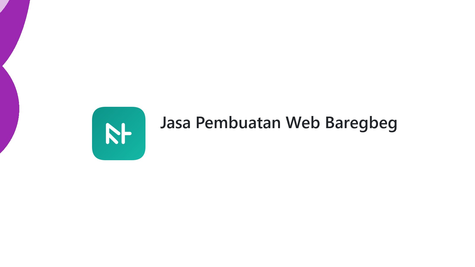 Jasa Pembuatan Web Baregbeg