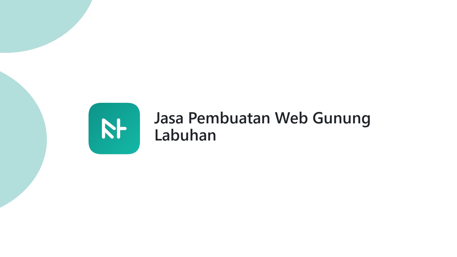 Jasa Pembuatan Web Gunung Labuhan