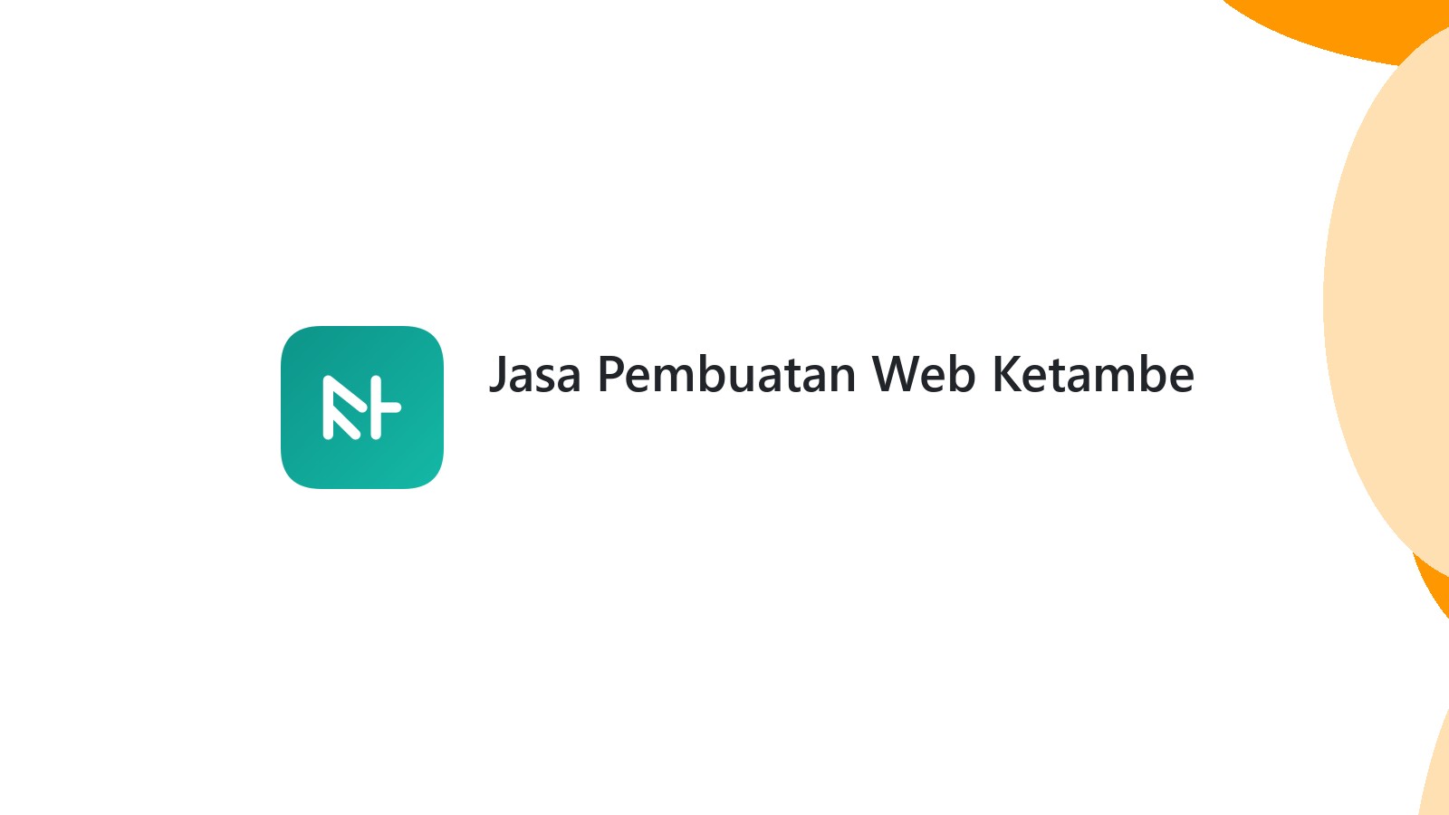 Jasa Pembuatan Web Ketambe
