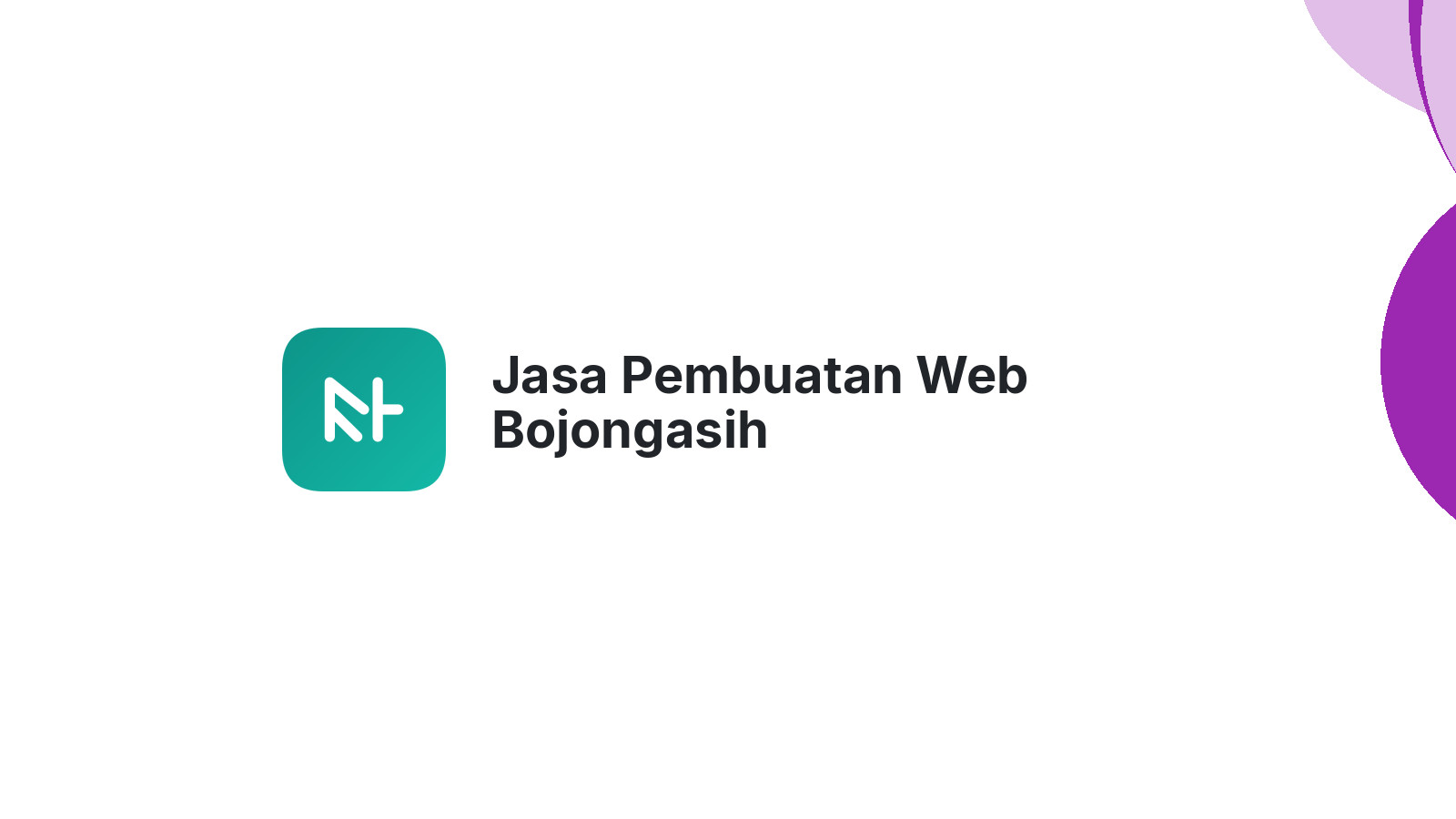 Jasa Pembuatan Web Bojongasih