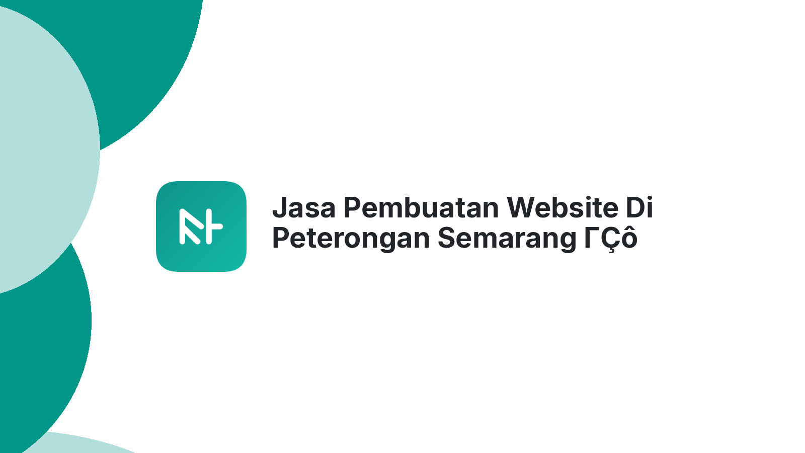 Jasa Pembuatan Website Di Peterongan Semarang ΓÇô Solusi Web UMKM