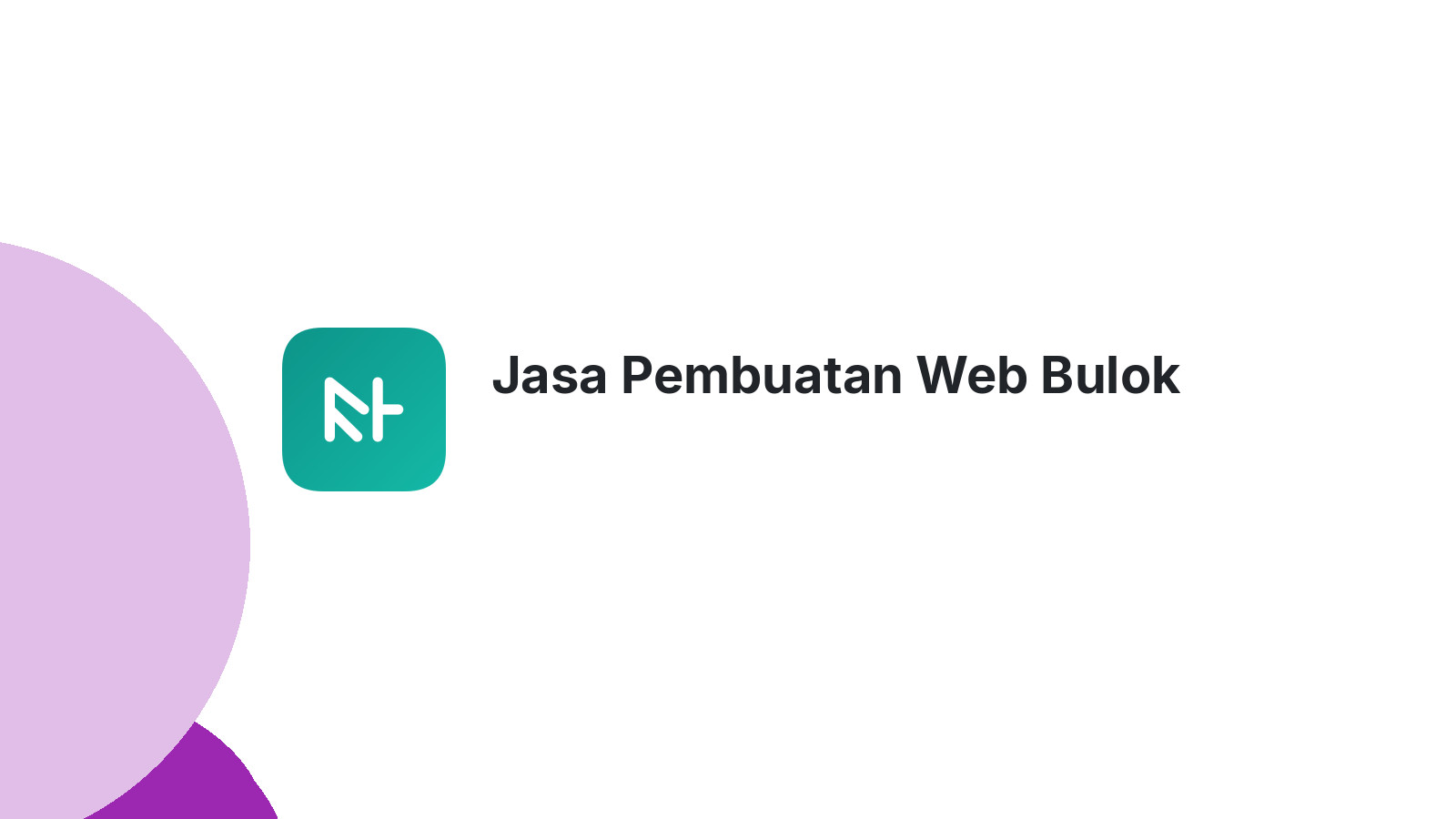 Jasa Pembuatan Web Bulok