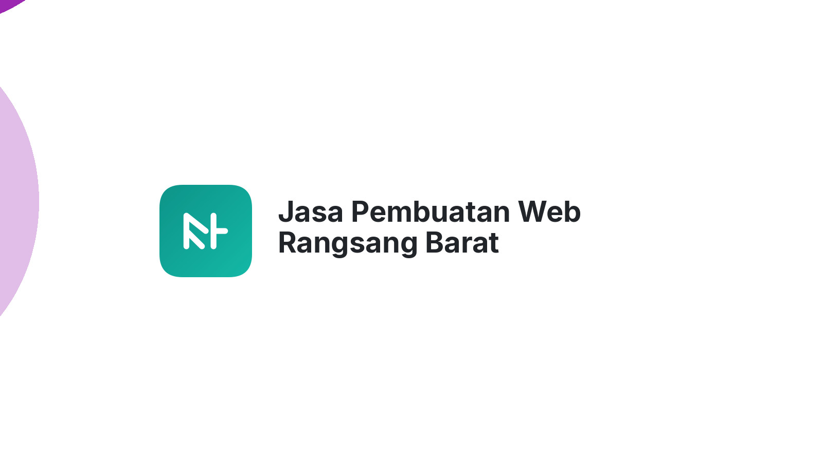 Jasa Pembuatan Web Rangsang Barat