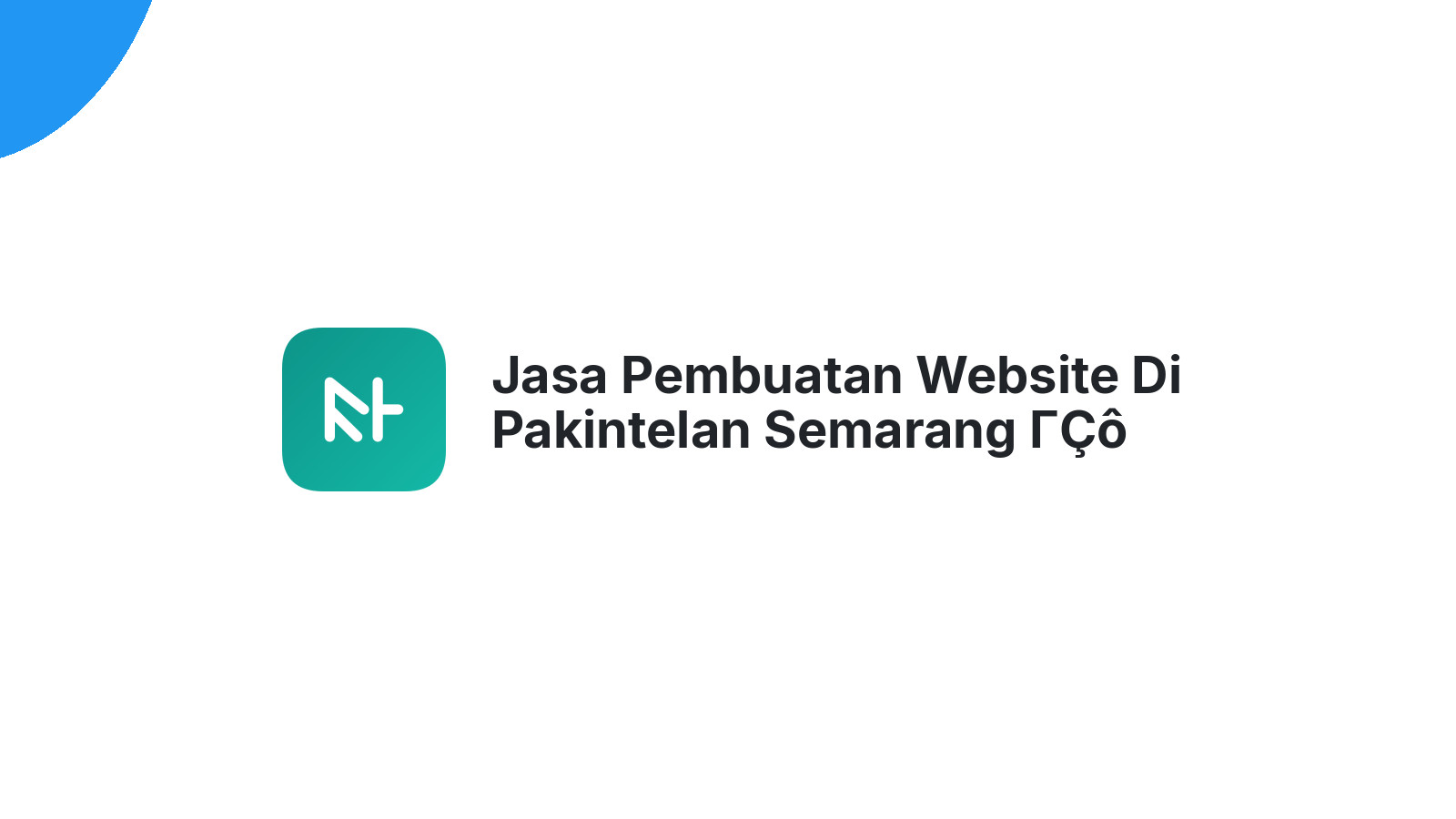 Jasa Pembuatan Website Di Pakintelan Semarang ΓÇô Optimasi Bisnis Digital
