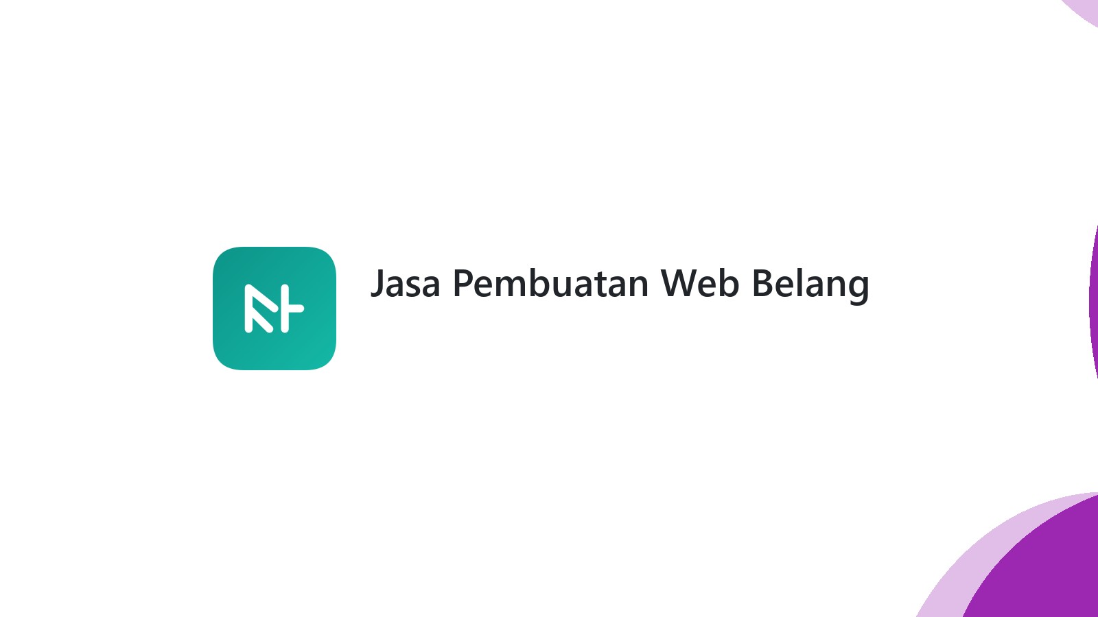Jasa Pembuatan Web Belang