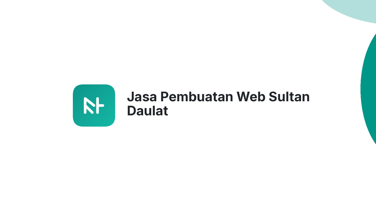 Jasa Pembuatan Web Sultan Daulat