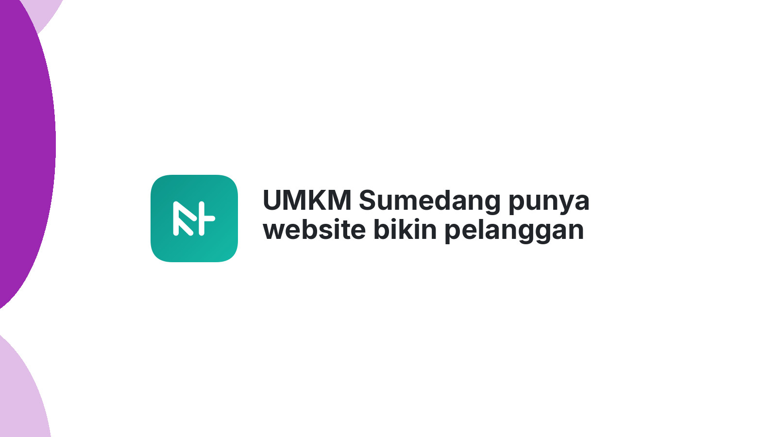 UMKM Sumedang punya website bikin pelanggan mudah bertransaksi 2026