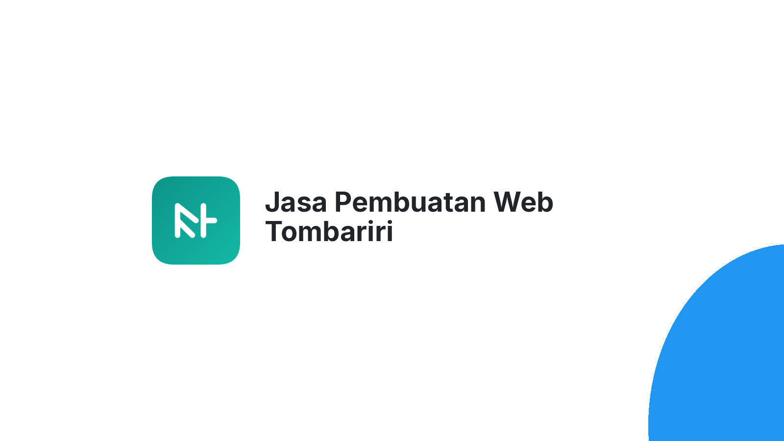 Jasa Pembuatan Web Tombariri