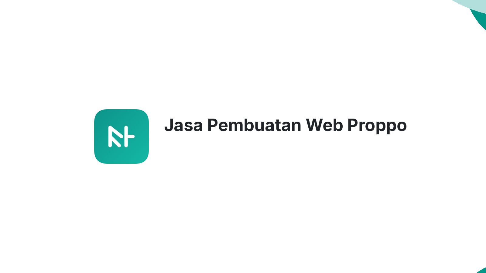 Jasa Pembuatan Web Proppo