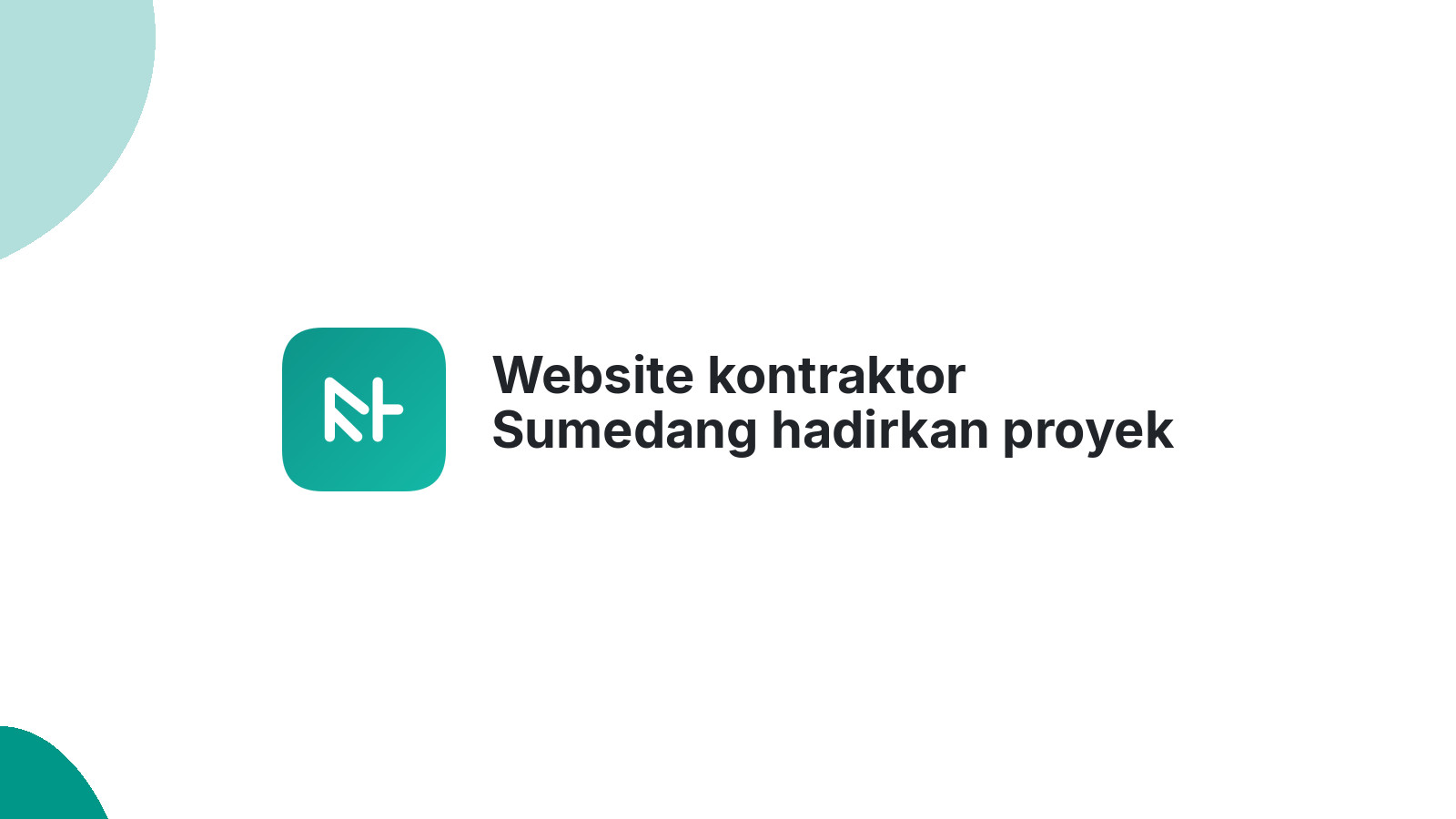 Website kontraktor Sumedang hadirkan proyek impian Anda