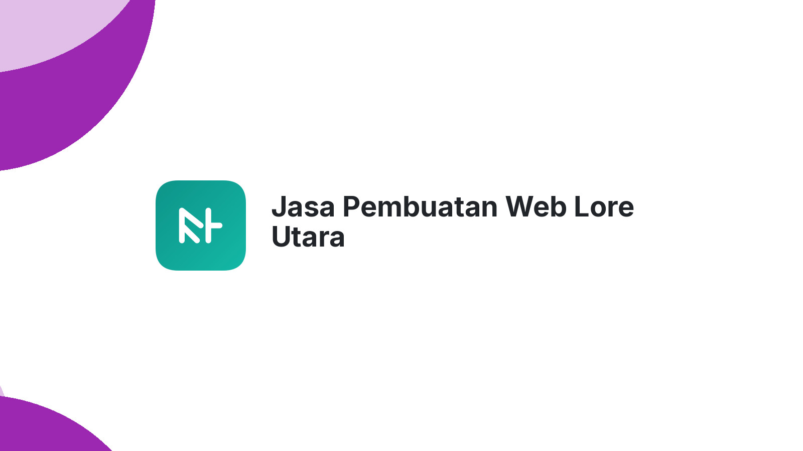 Jasa Pembuatan Web Lore Utara