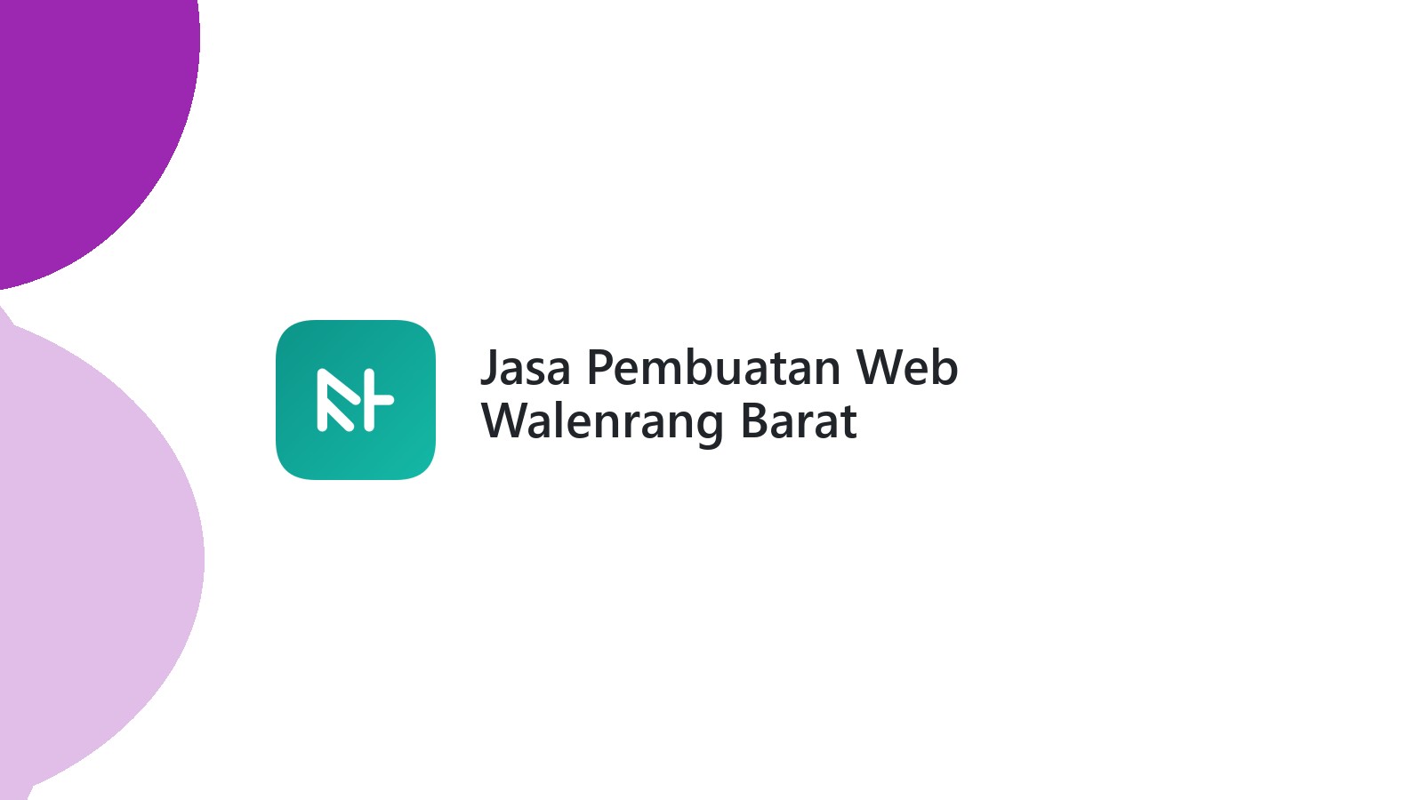 Jasa Pembuatan Web Walenrang Barat