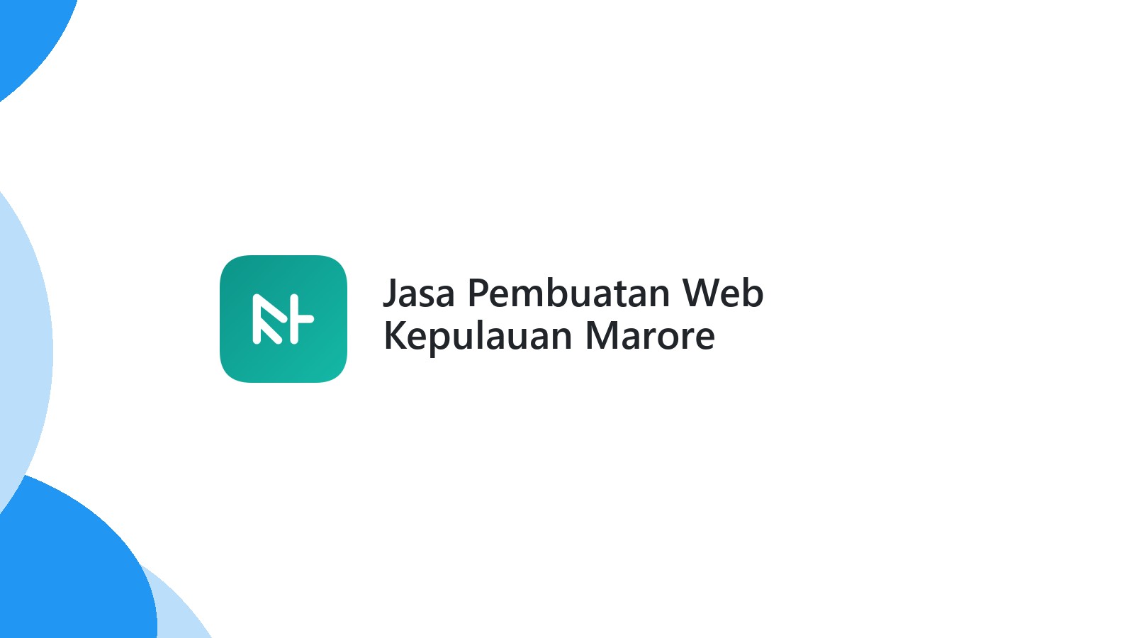 Jasa Pembuatan Web Kepulauan Marore