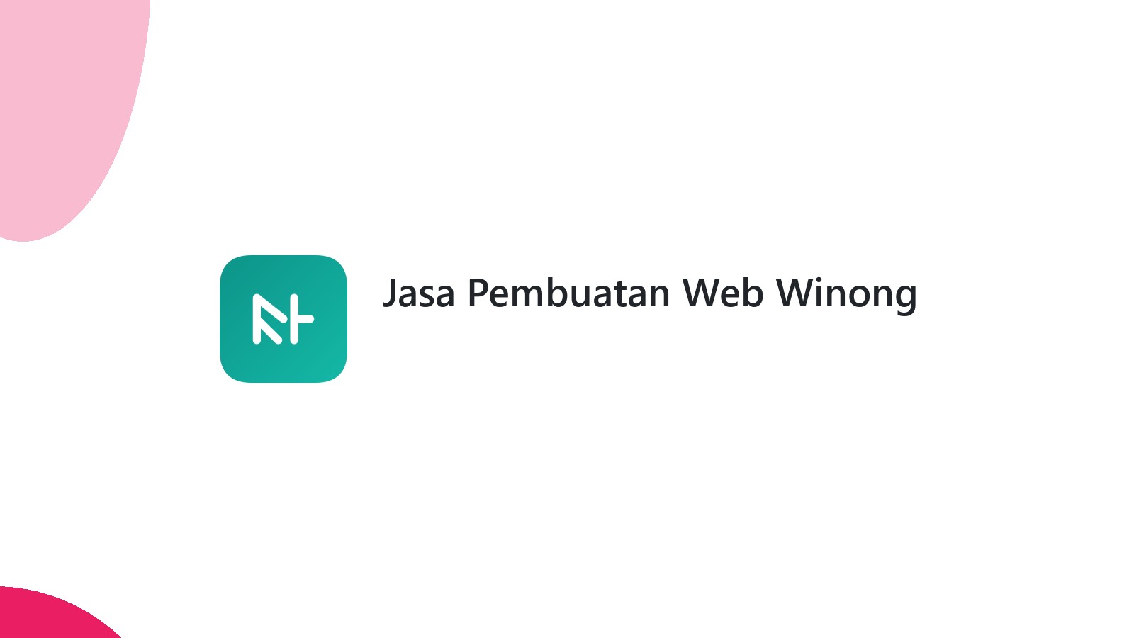 Jasa Pembuatan Web Winong
