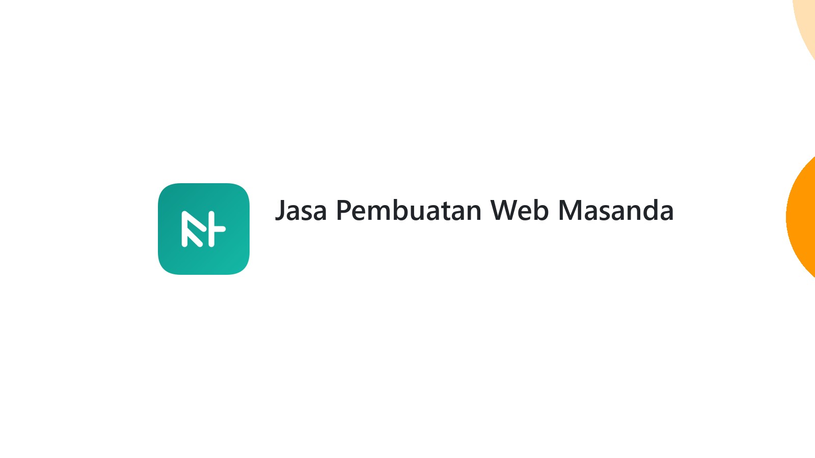 Jasa Pembuatan Web Masanda