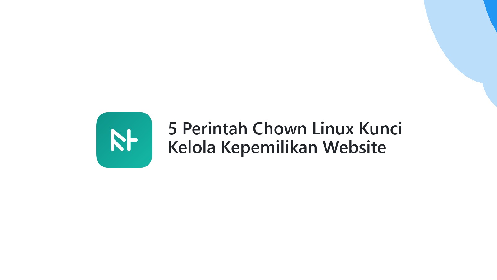 5 Perintah Chown Linux Kunci Kelola Kepemilikan Website Anda
