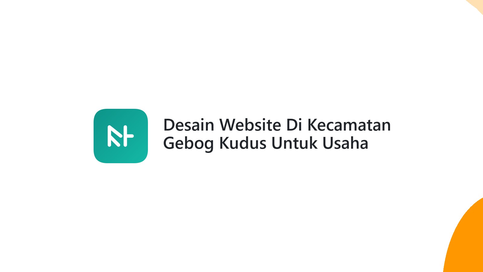 Desain Website Di Kecamatan Gebog Kudus Untuk Usaha Toko Online