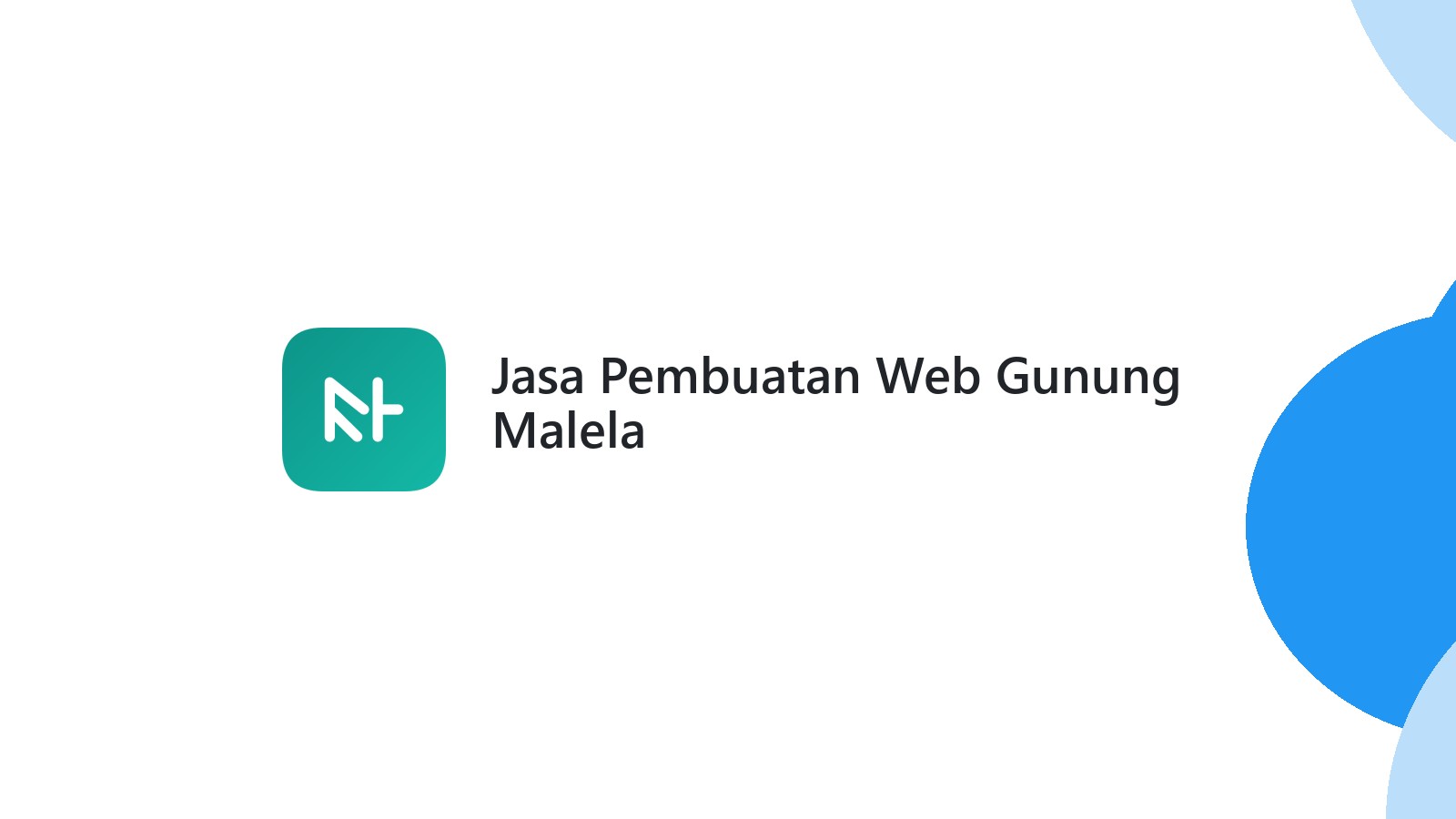 Jasa Pembuatan Web Gunung Malela