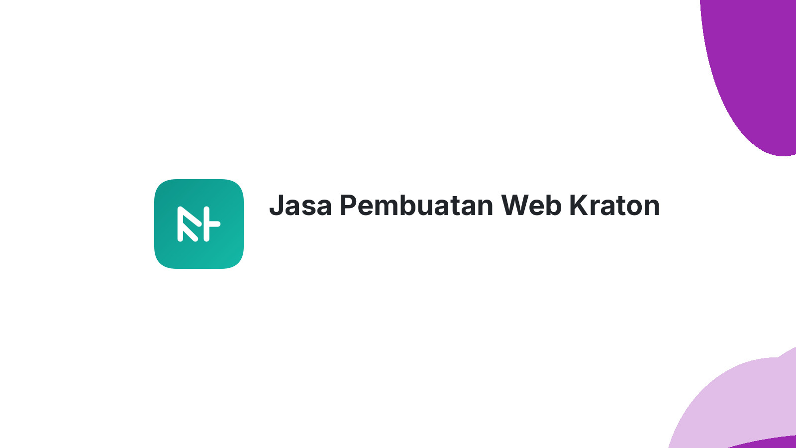 Jasa Pembuatan Web Kraton