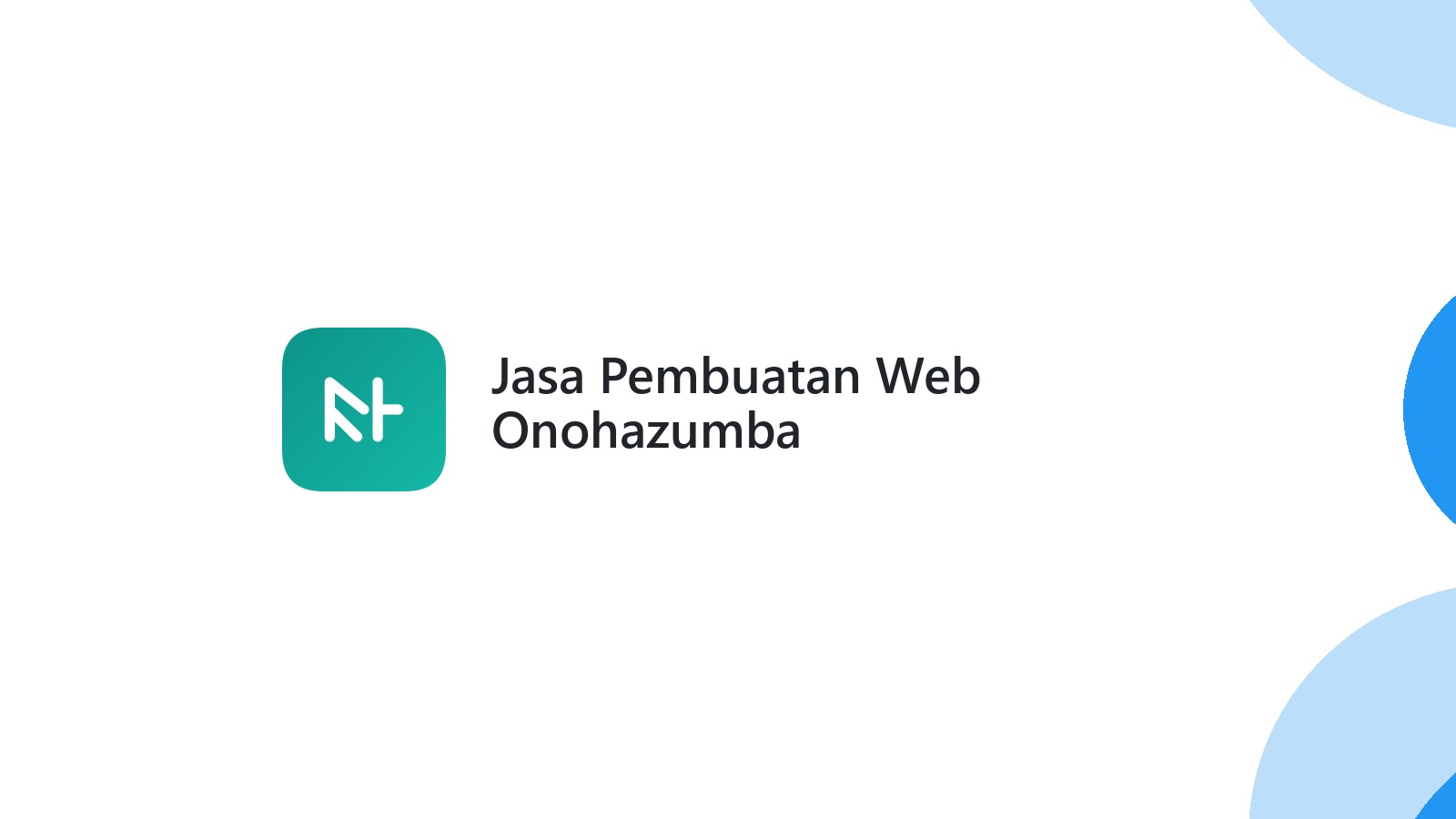 Jasa Pembuatan Web Onohazumba