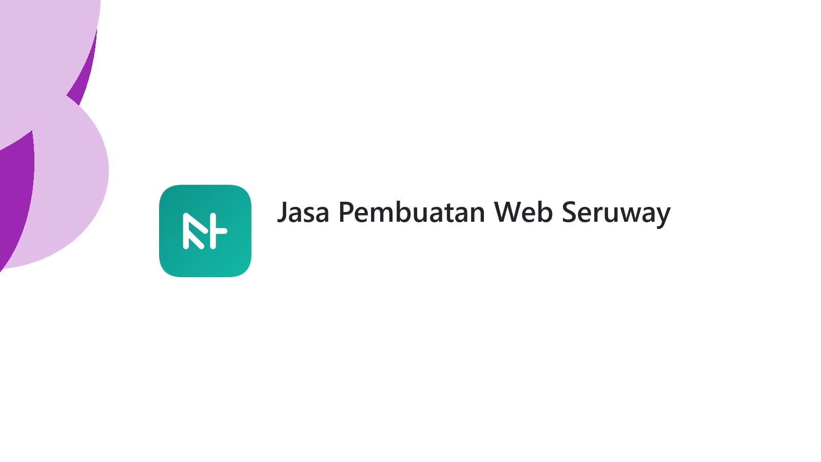 Jasa Pembuatan Web Seruway