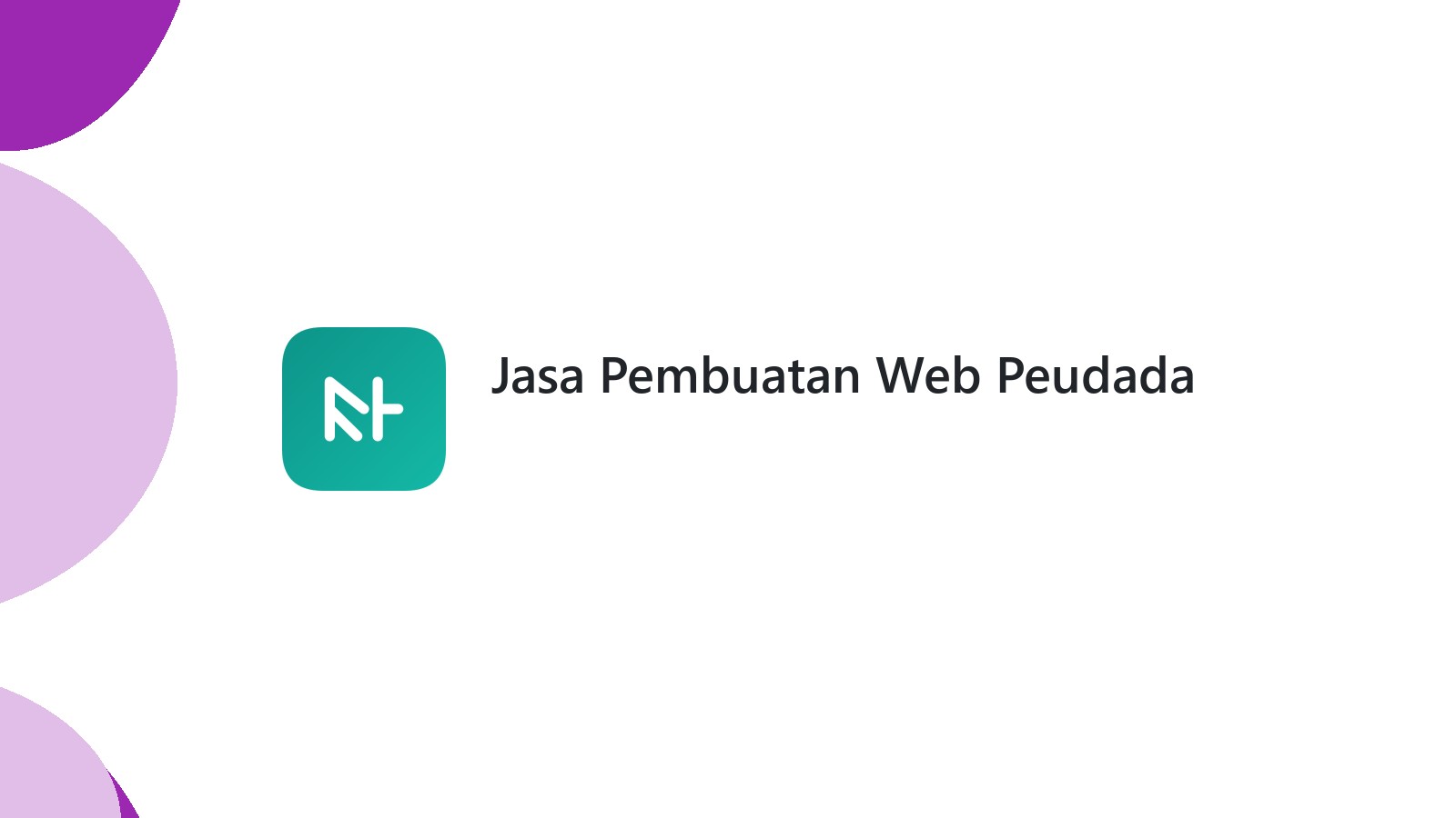 Jasa Pembuatan Web Peudada