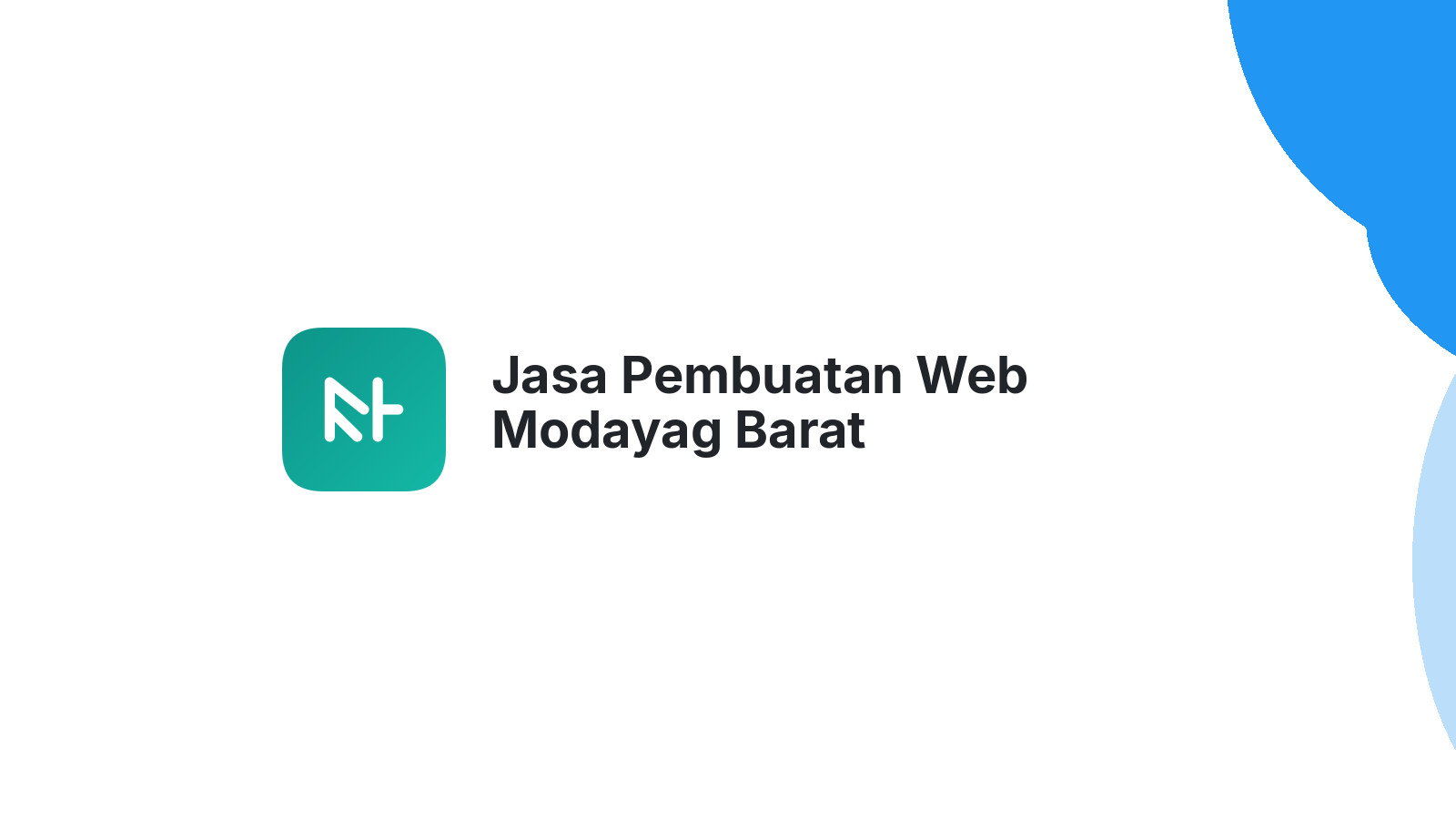 Jasa Pembuatan Web Modayag Barat