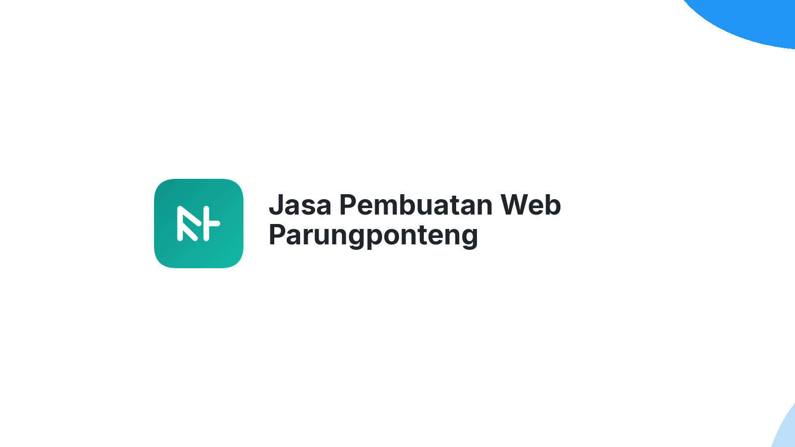Jasa Pembuatan Web Parungponteng
