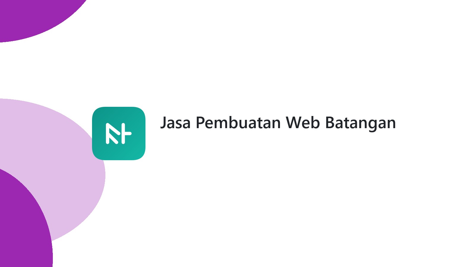Jasa Pembuatan Web Batangan