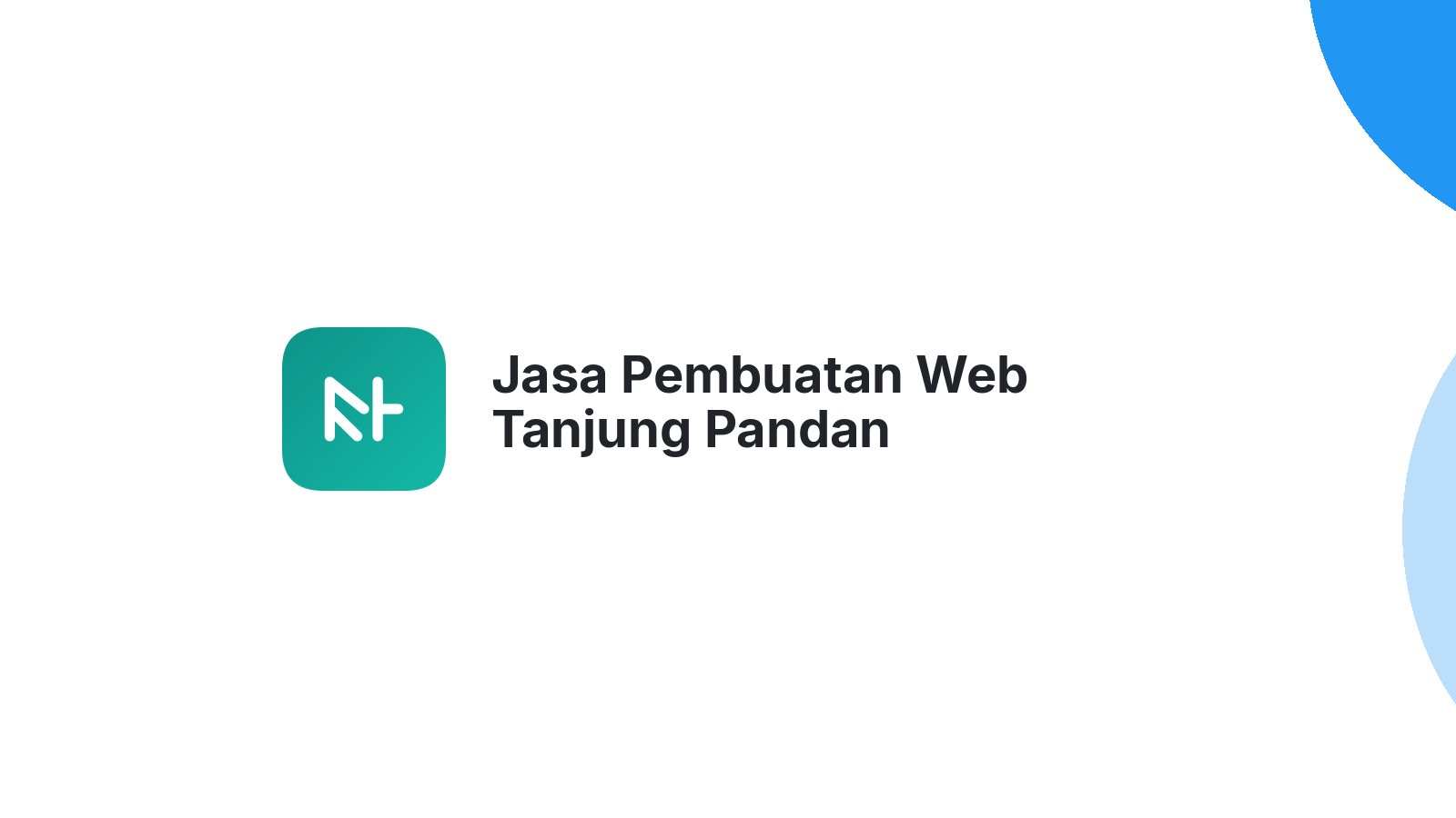 Jasa Pembuatan Web Tanjung Pandan