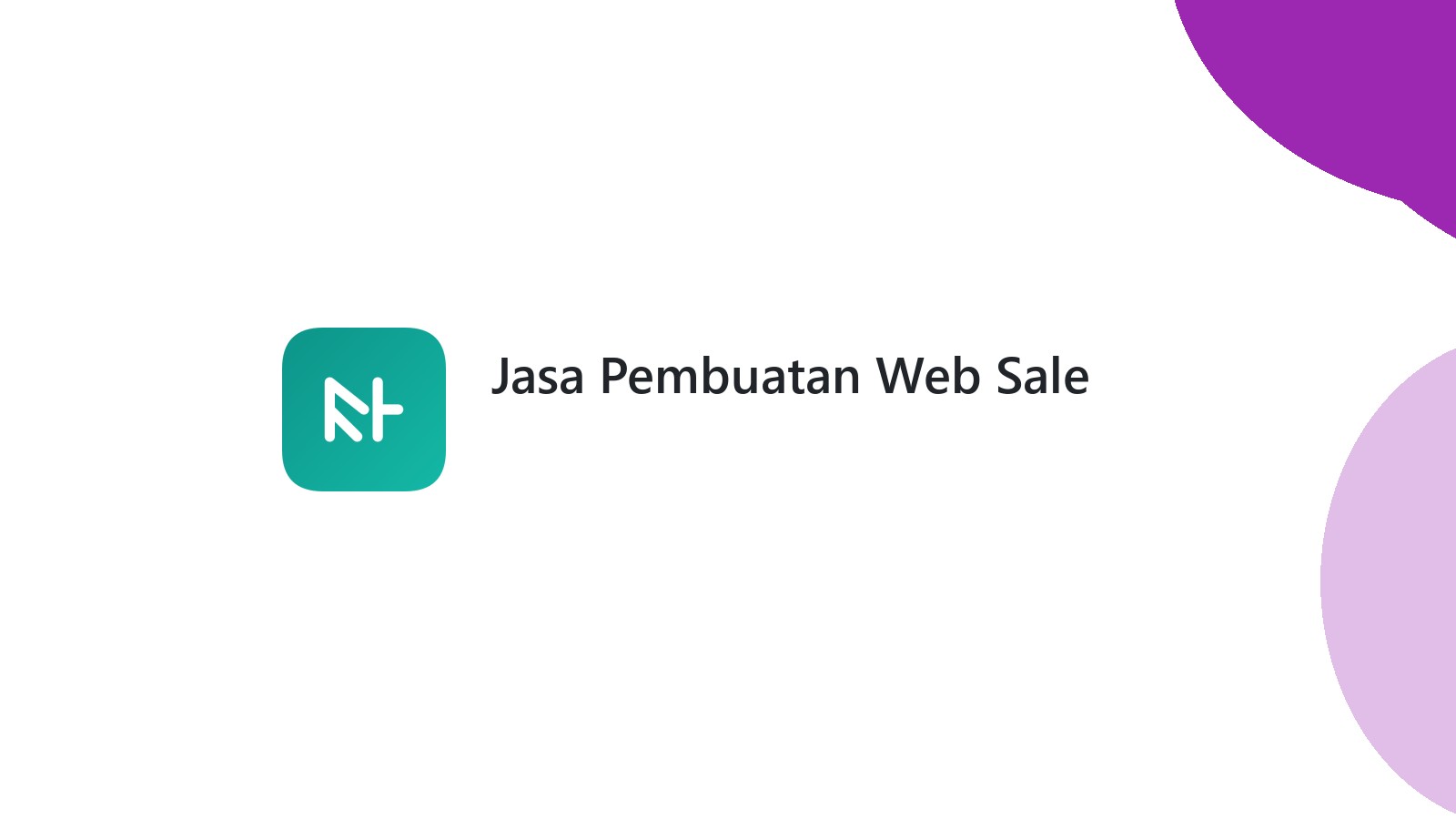 Jasa Pembuatan Web Sale