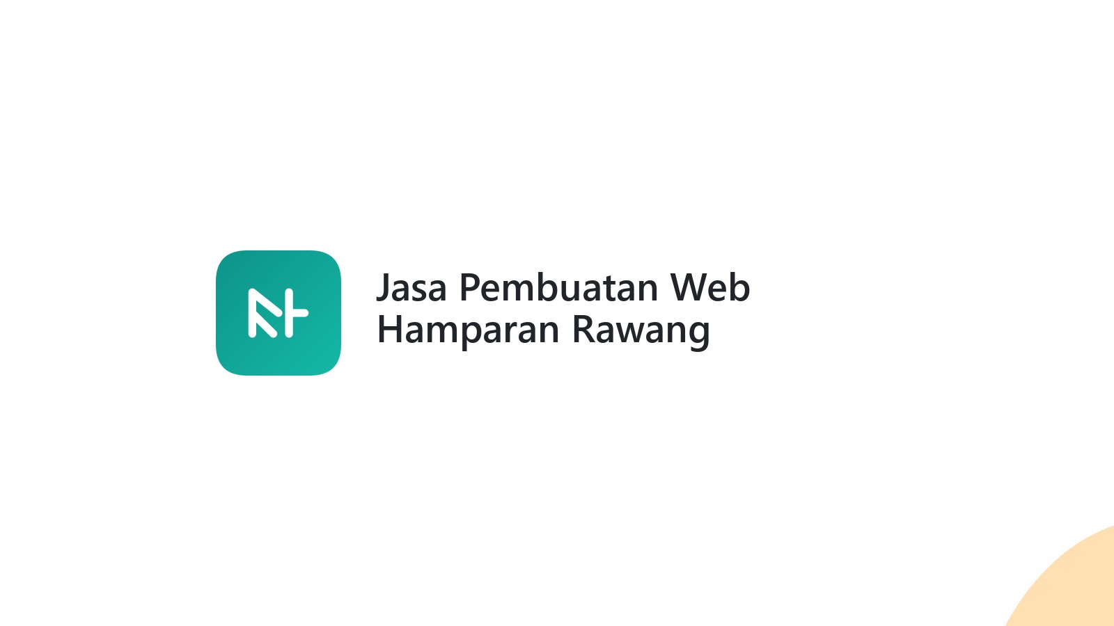 Jasa Pembuatan Web Hamparan Rawang