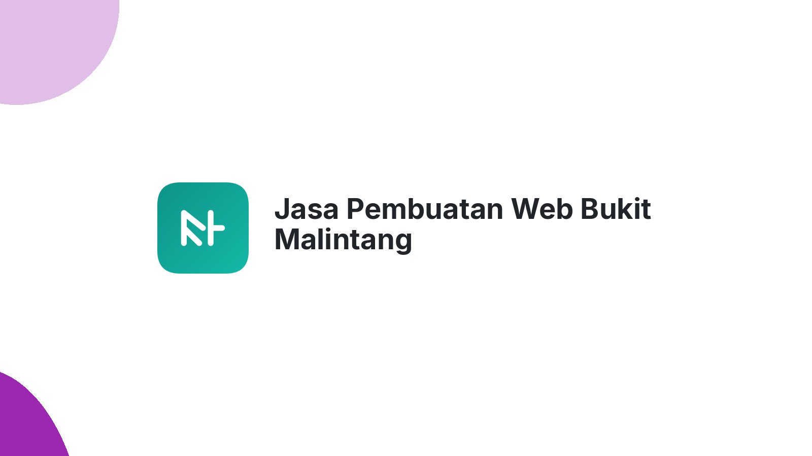 Jasa Pembuatan Web Bukit Malintang
