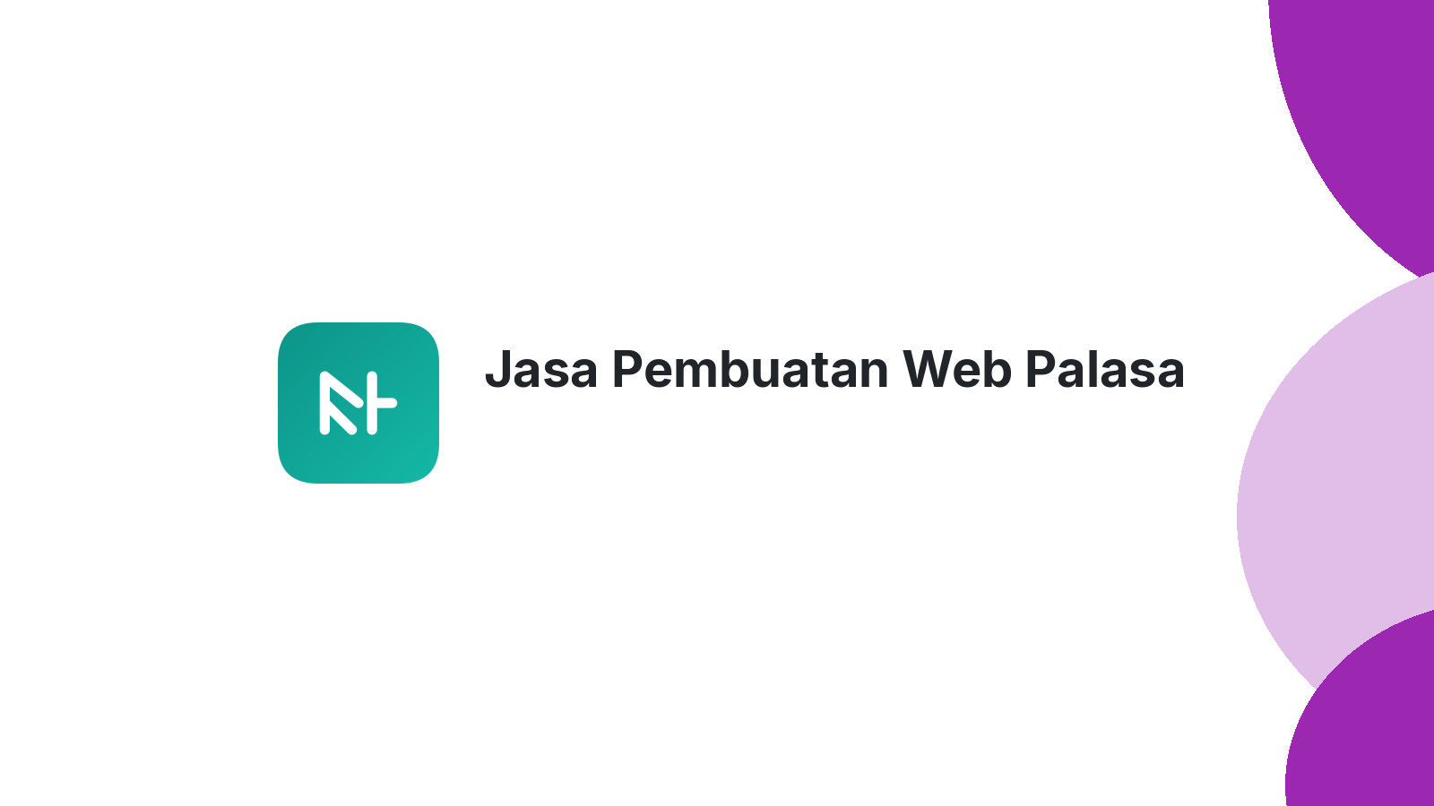 Jasa Pembuatan Web Palasa