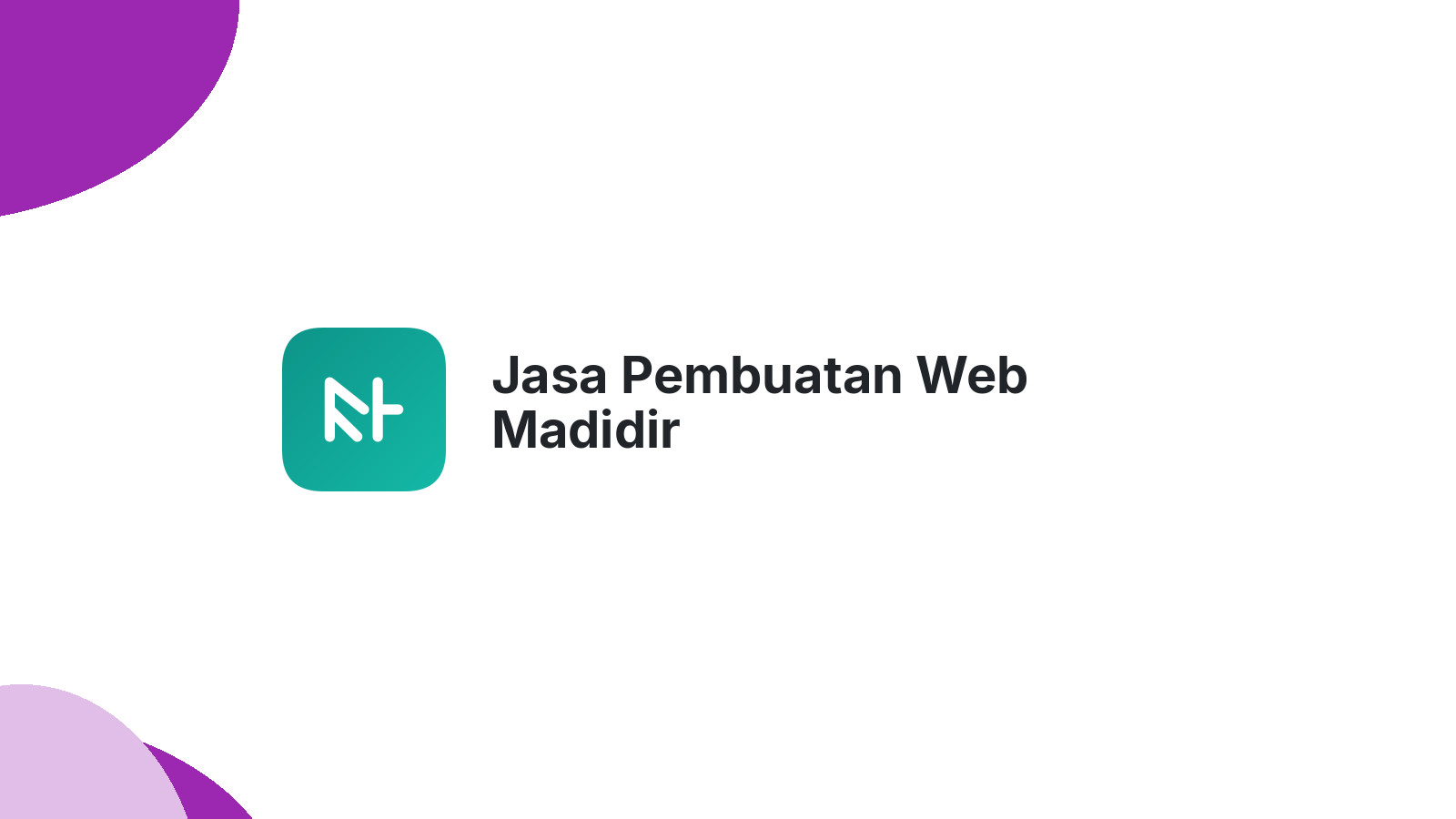 Jasa Pembuatan Web Madidir