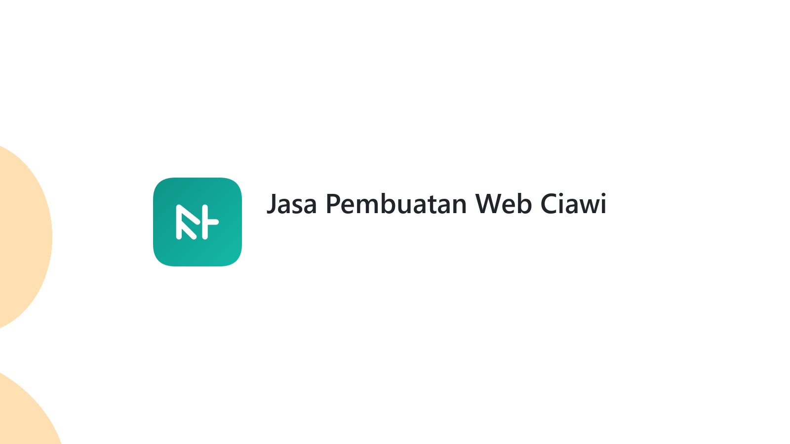 Jasa Pembuatan Web Ciawi