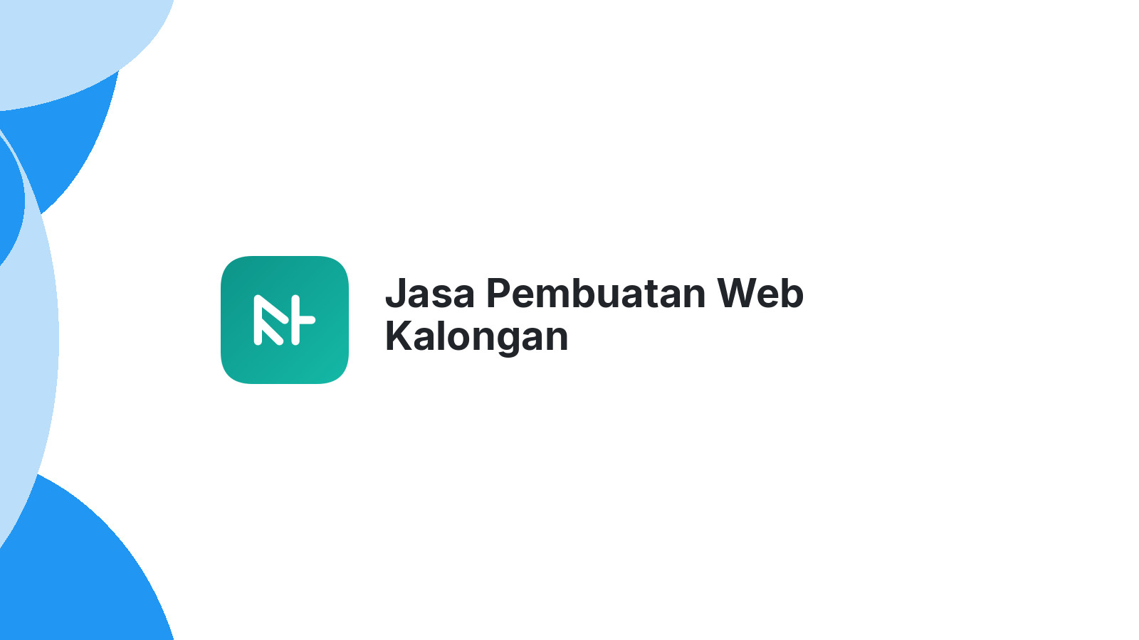 Jasa Pembuatan Web Kalongan