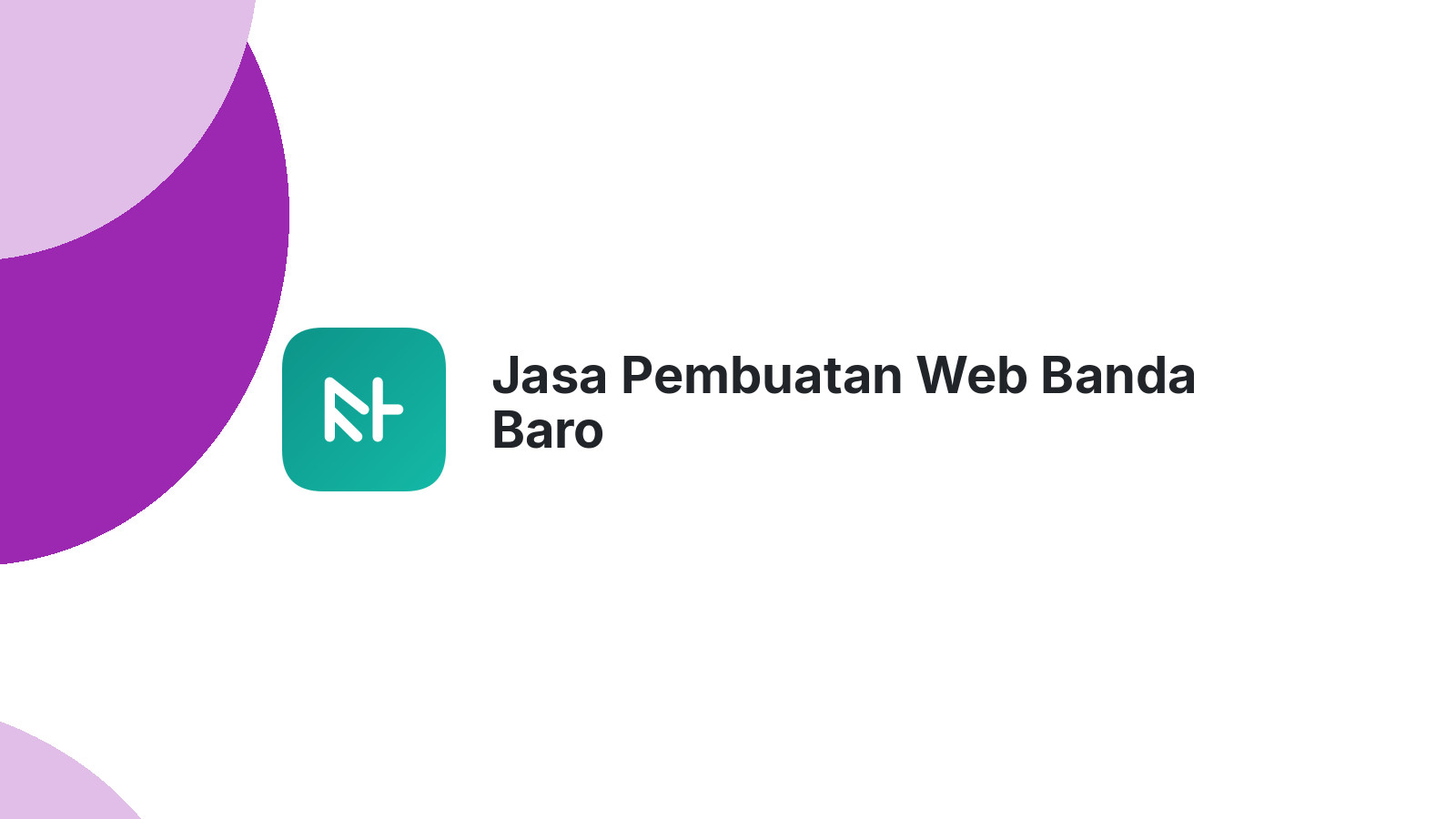 Jasa Pembuatan Web Banda Baro
