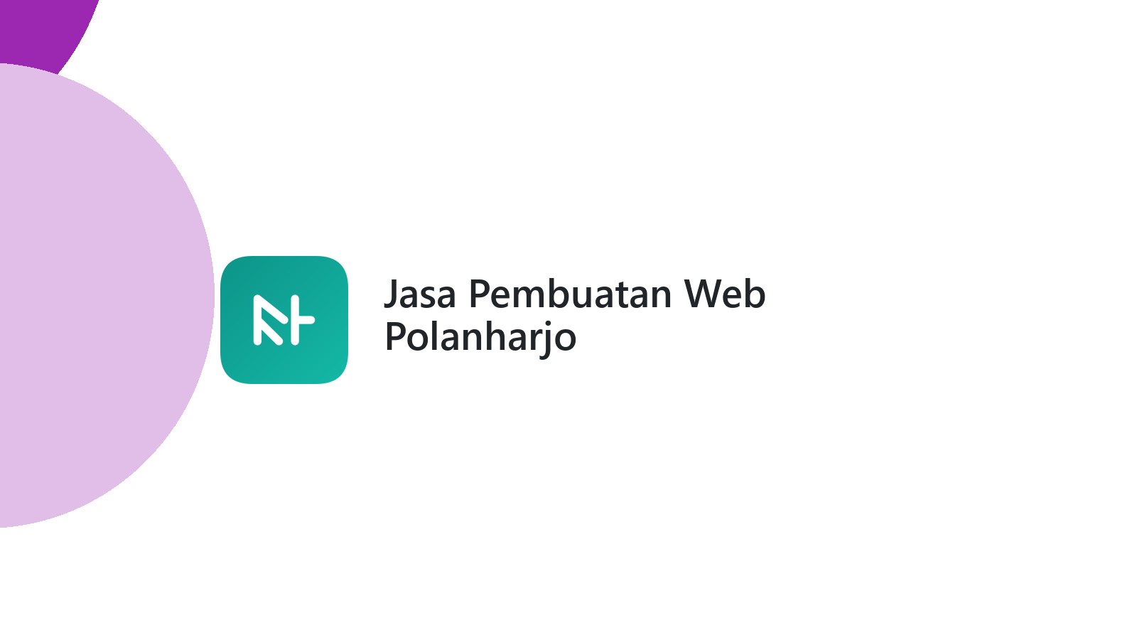 Jasa Pembuatan Web Polanharjo