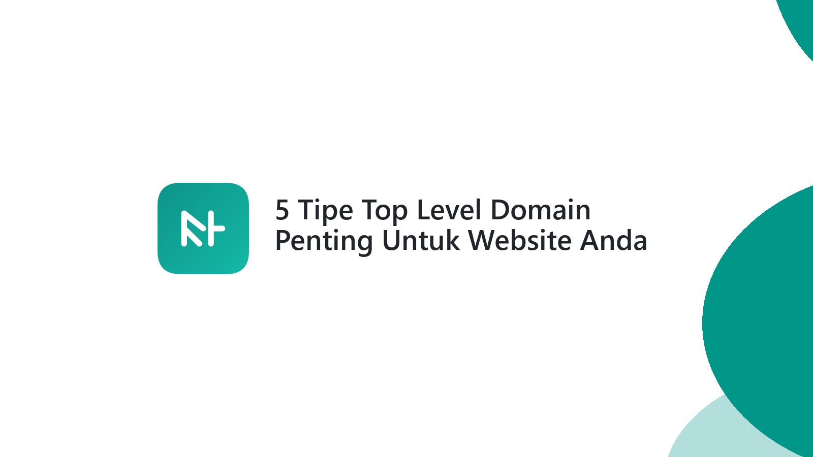 5 Tipe Top Level Domain Penting Untuk Website Anda