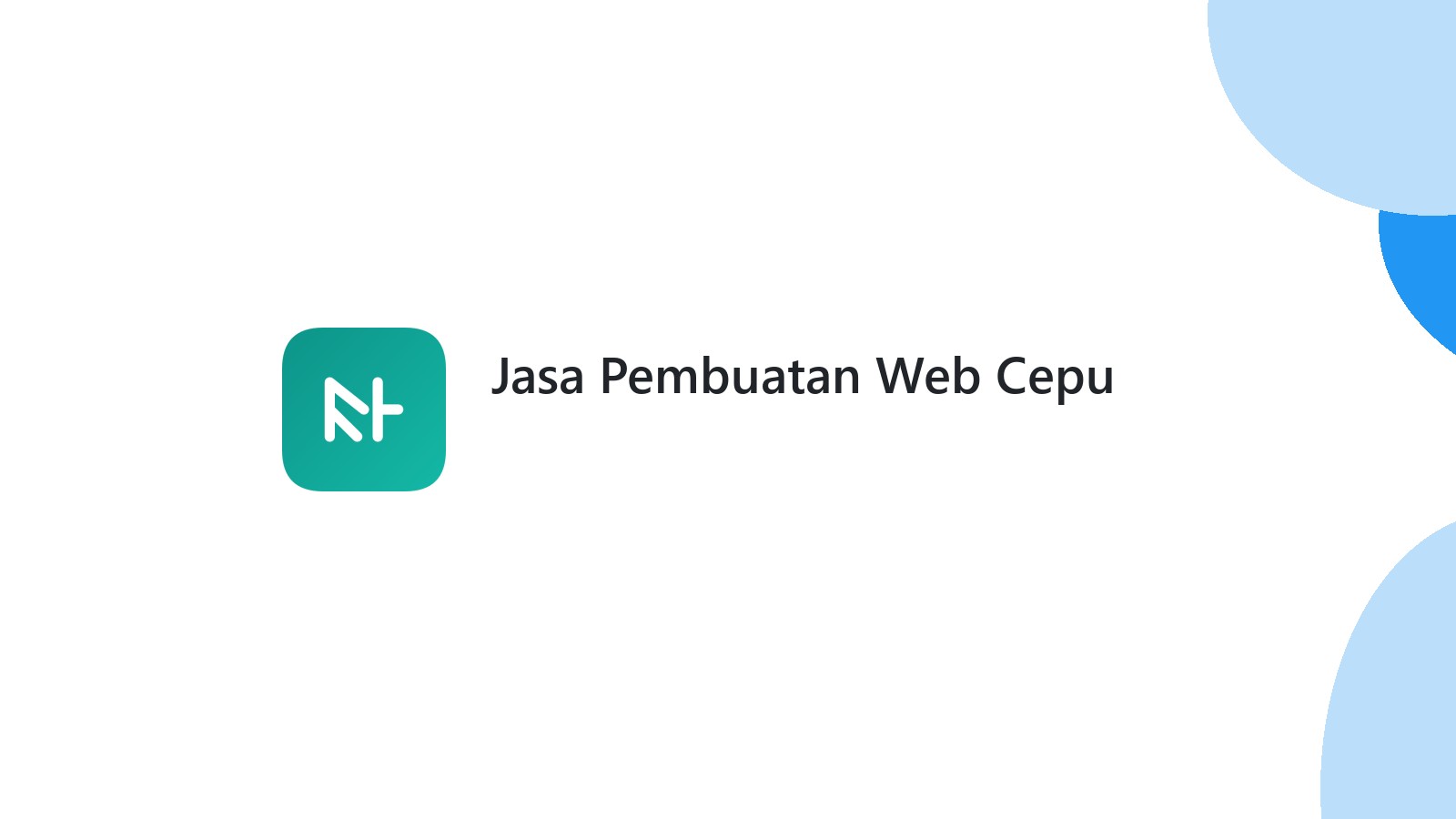 Jasa Pembuatan Web Cepu