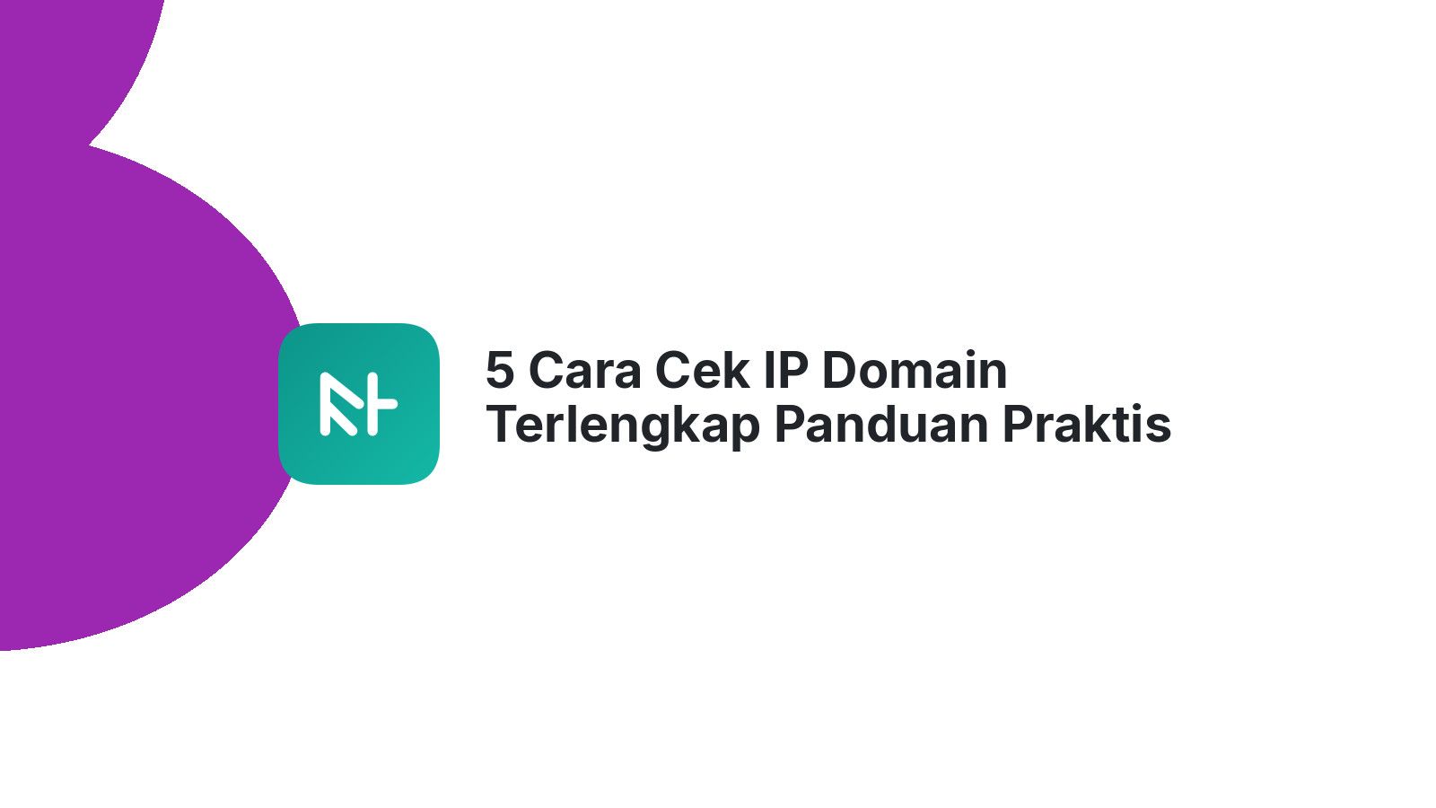5 Cara Cek IP Domain Terlengkap Panduan Praktis