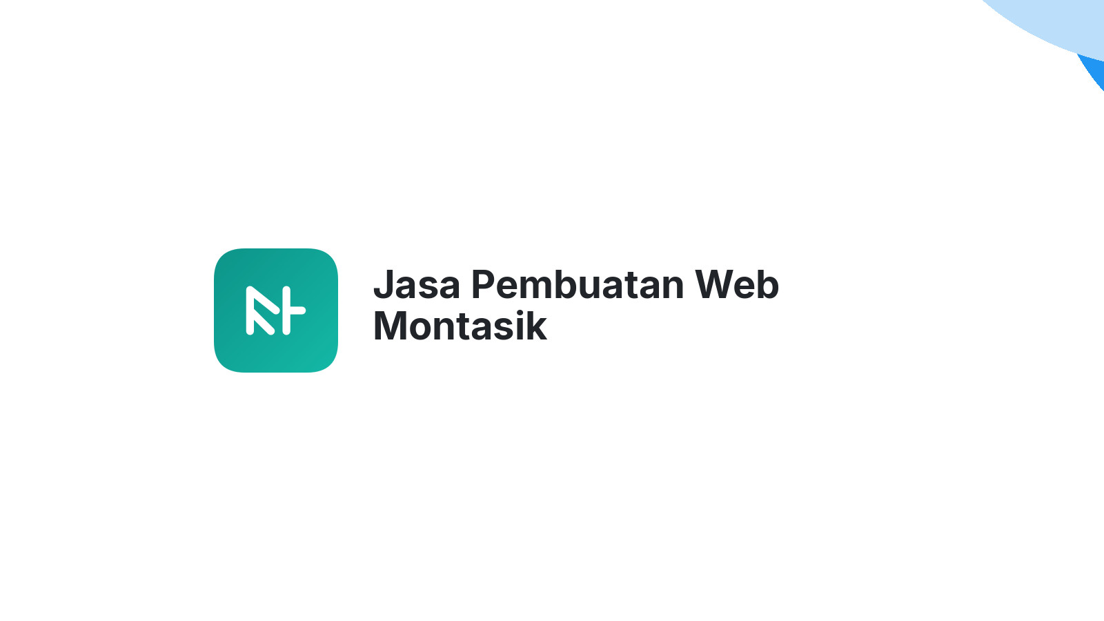 Jasa Pembuatan Web Montasik