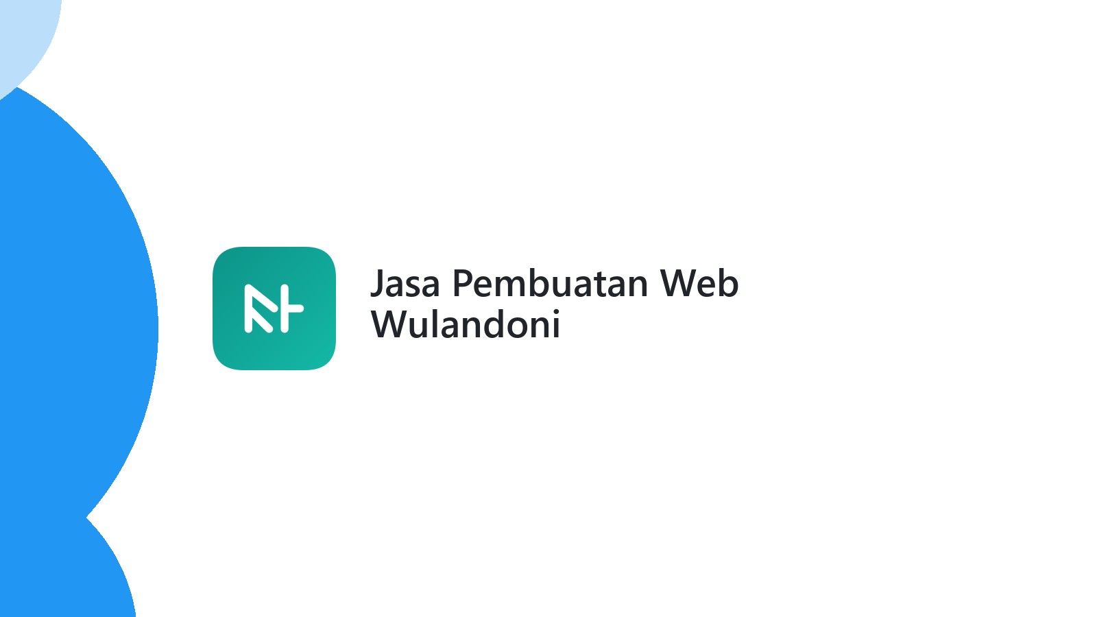 Jasa Pembuatan Web Wulandoni