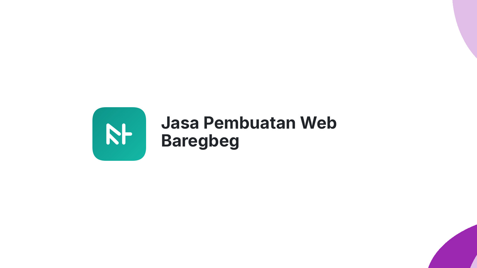 Jasa Pembuatan Web Baregbeg