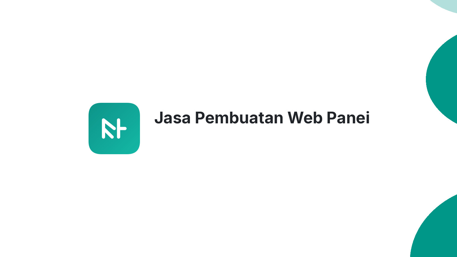 Jasa Pembuatan Web Panei