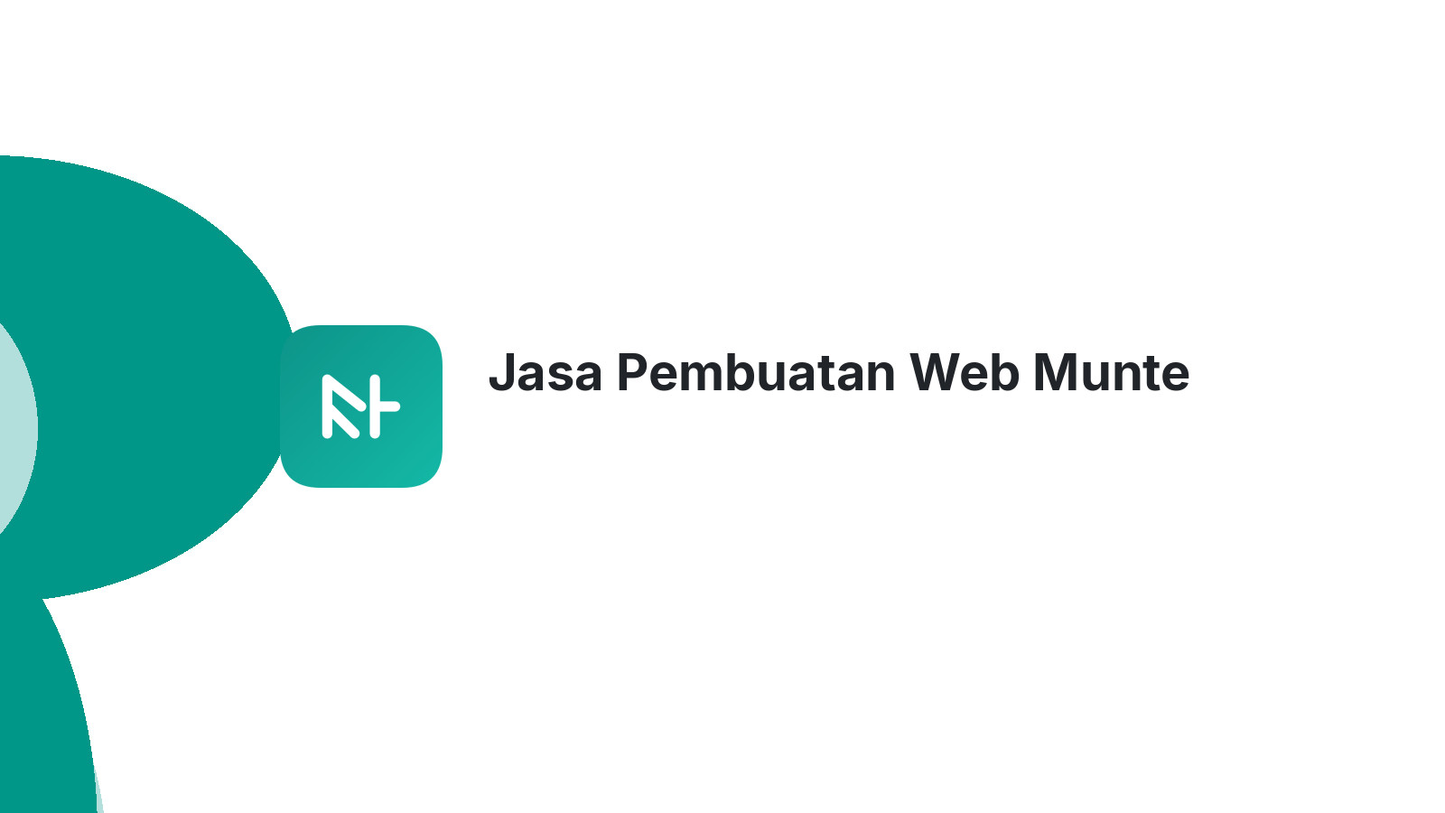 Jasa Pembuatan Web Munte